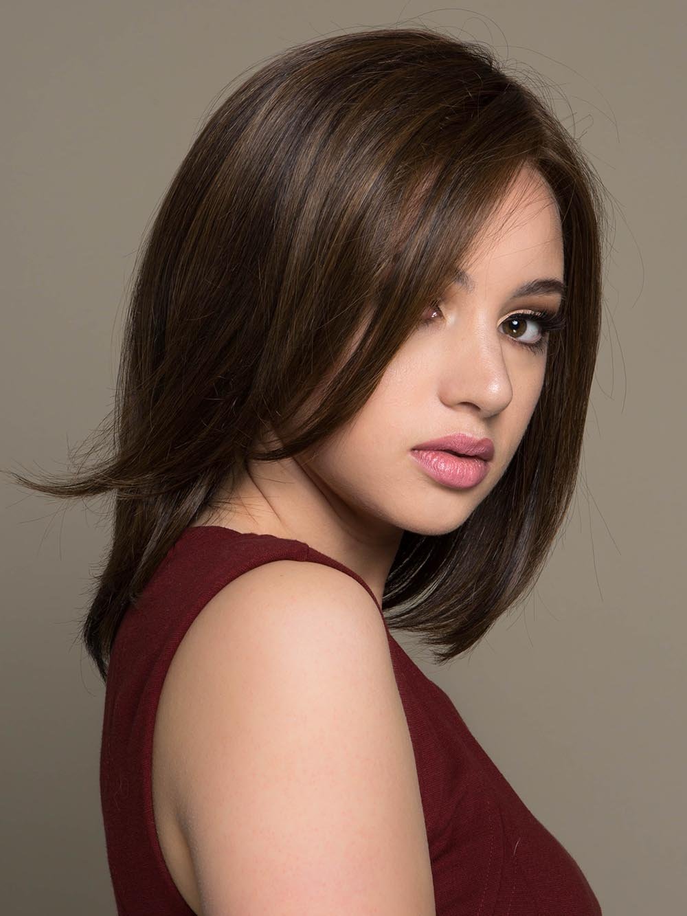 Zoey | Human Hair/ Synthetic Blend Wig (Mono Top) - Image 8