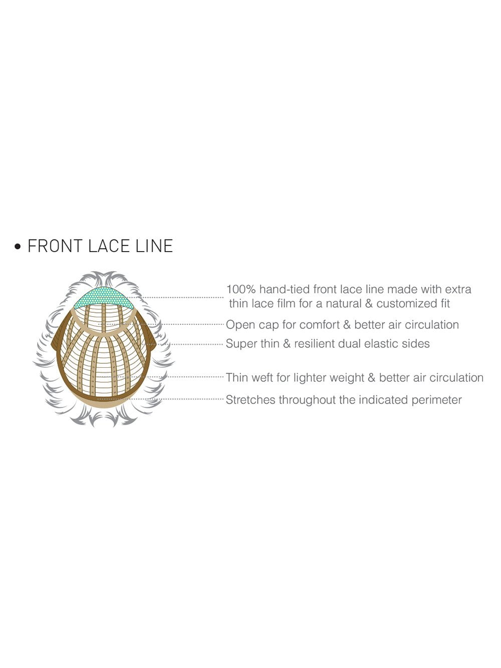 Mackenzie | Synthetic Lace Front Wig (Basic Cap) - Image 5