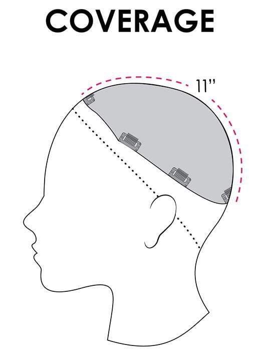 Top Full 12 | Synthetic Hair Topper - Image 6