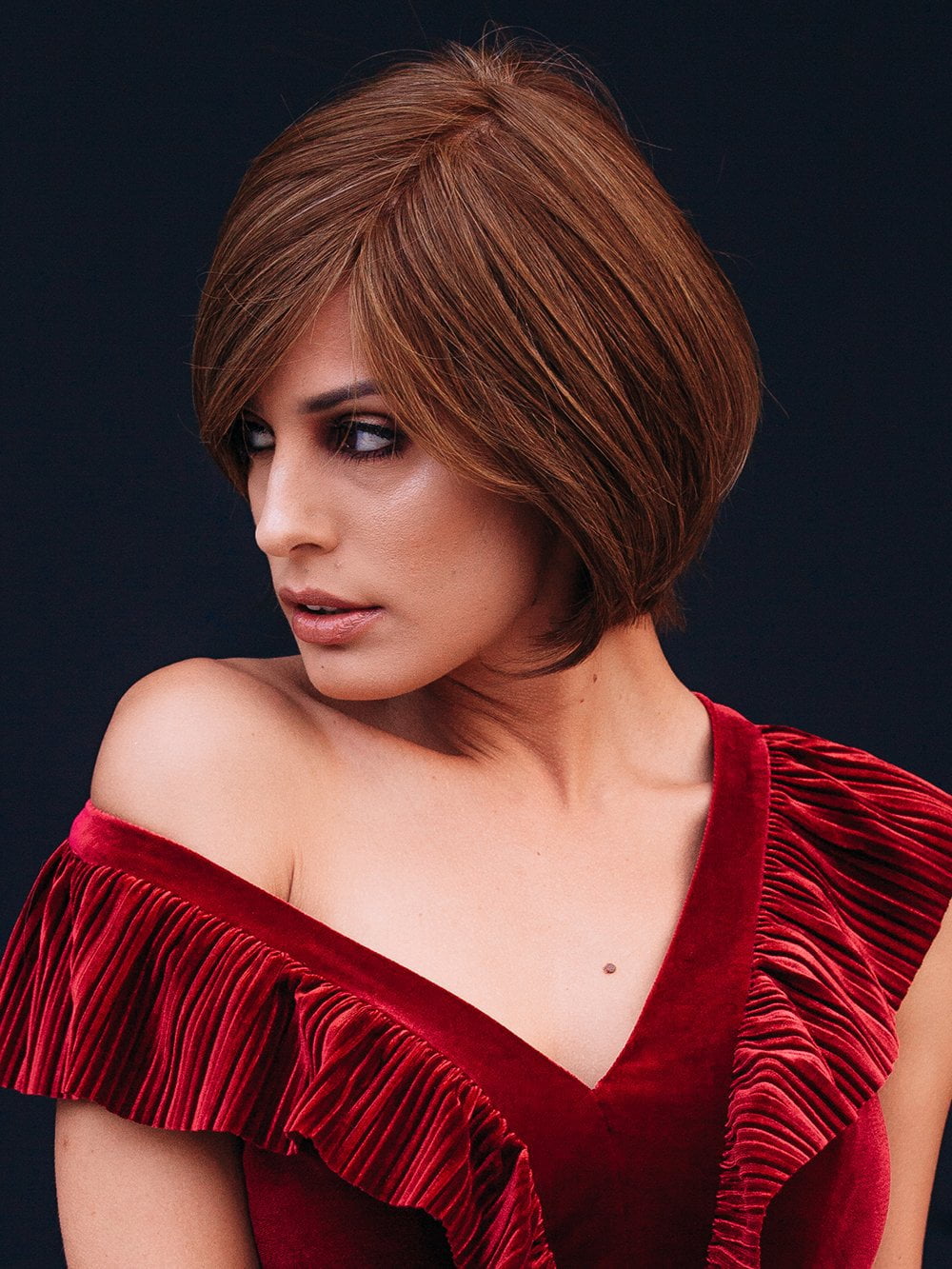 Shyla | Human Hair/ Synthetic Blend Wig (Hand-Tied) - Image 6