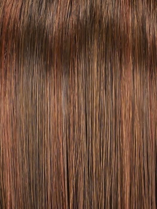 Top Trend Lace Straight 14 | Synthetic Lace Front Hair Topper (Mono Top) - Image 8