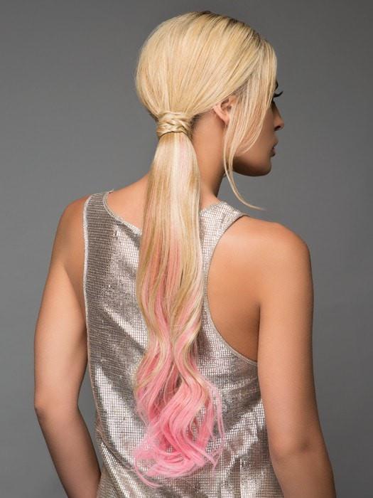 23 Color Splash Pony | HF Synthetic Ponytail (Wrap-Around) - Image 4