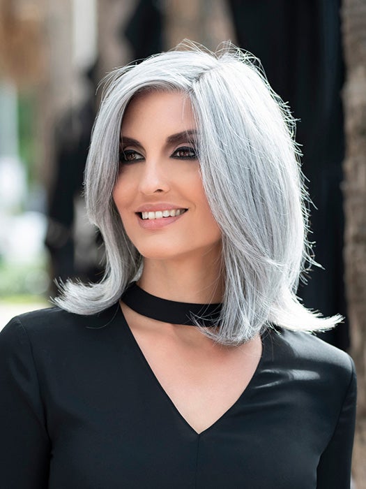 Zoey | Human Hair/ Synthetic Blend Wig (Mono Top) - Image 4