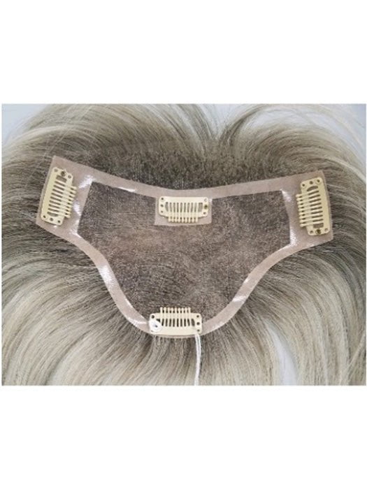 Remy HH Topper 10 | Human Hair Lace Front Topper (Mono Top) - Image 5