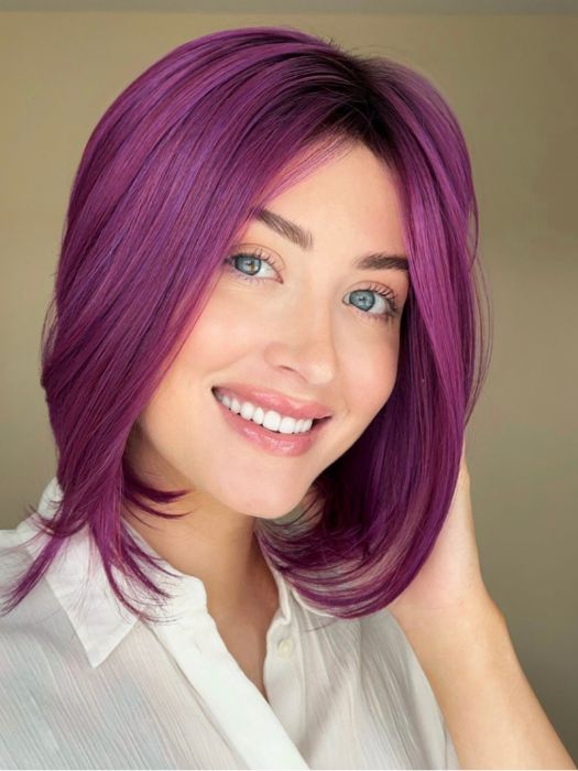 Midnight Berry | HF Synthetic Wig (Basic Cap) - Image 2