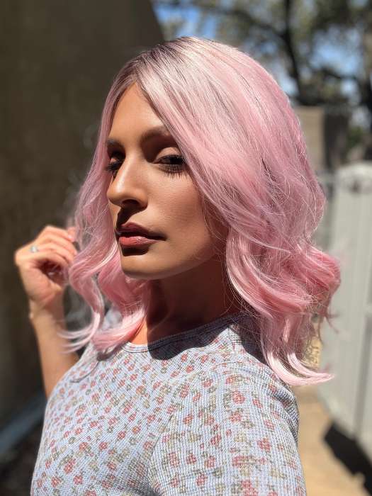 How Pink It Is | Synthetic Lace Front Wig (Mono Part) - Image 9