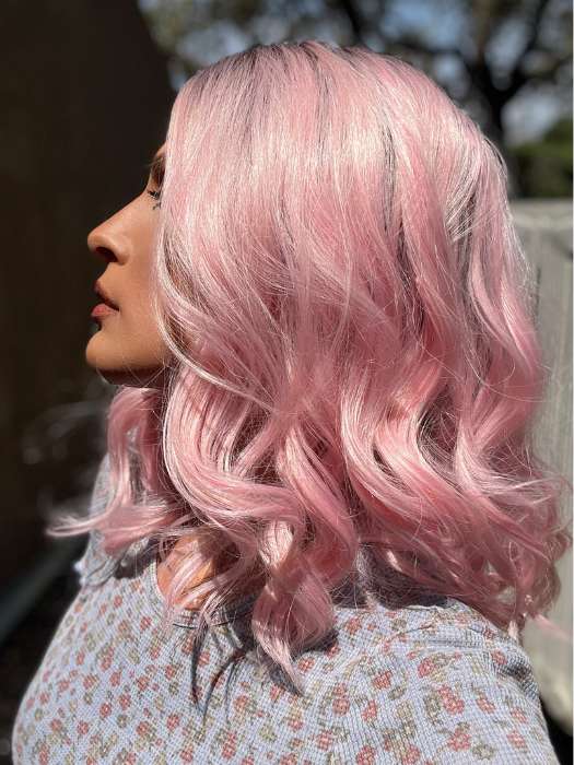 How Pink It Is | Synthetic Lace Front Wig (Mono Part) - Image 11