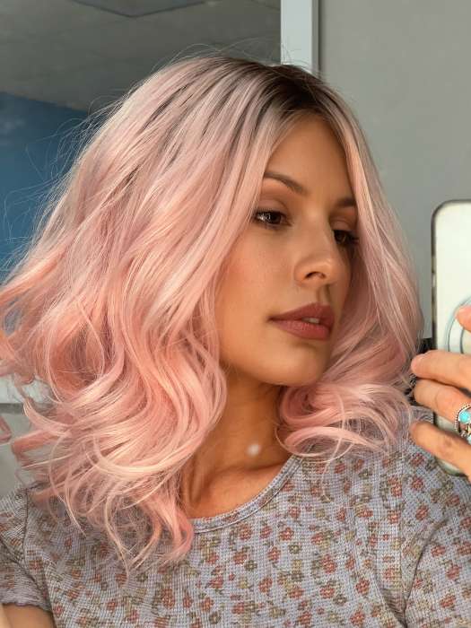 How Pink It Is | Synthetic Lace Front Wig (Mono Part) - Image 12