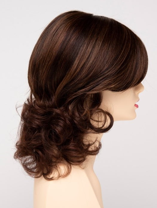 Danielle | Human Hair/ Synthetic Blend Lace Front Wig (Mono Top) - Image 17