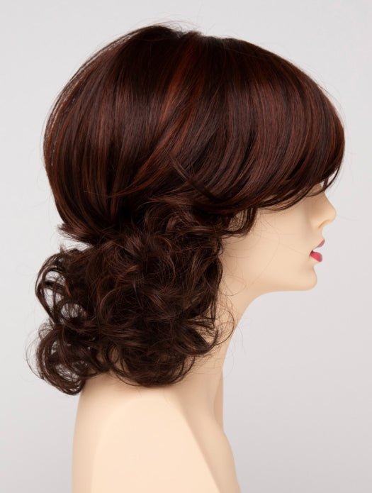 Danielle | Human Hair/ Synthetic Blend Lace Front Wig (Mono Top) - Image 18
