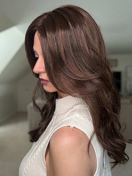 Amber | Synthetic Lace Front Wig (Mono Top) - Image 31