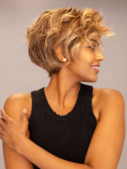Twisted Pixie | Synthetic Lace Front Wig (Mono Top) - Image 7