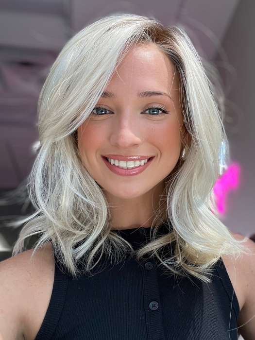 Dazzling Wavez | Synthetic Lace Front Wig (Mono Part) - Image 12