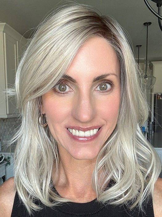 Dazzling Wavez | Synthetic Lace Front Wig (Mono Part) - Image 19