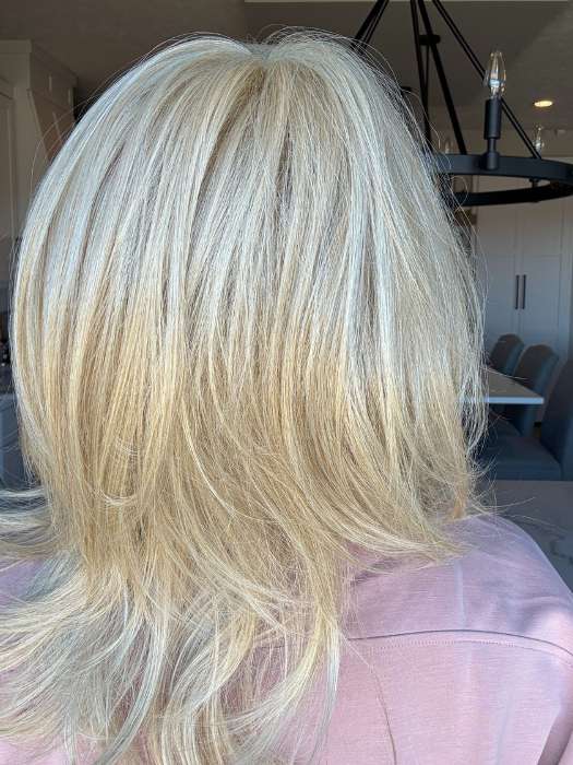 Feathered Bob | HF Synthetic Lace Front Wig (Mono Top) - Image 4