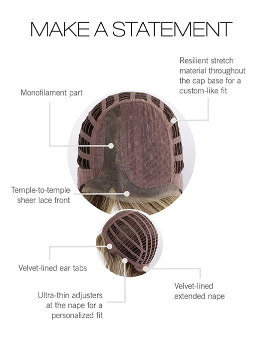 Make A Statement | Synthetic Lace Front Wig (Mono Part) - Image 10