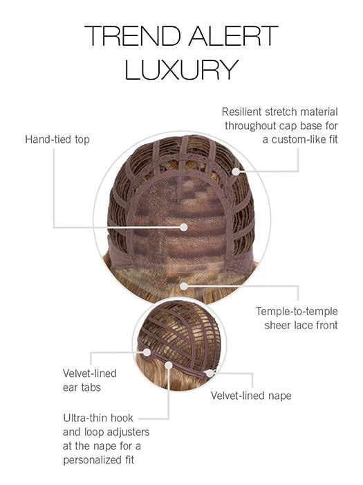 Trend Alert Luxury | Synthetic Lace Front Wig (Hand Tied Top) - Image 11
