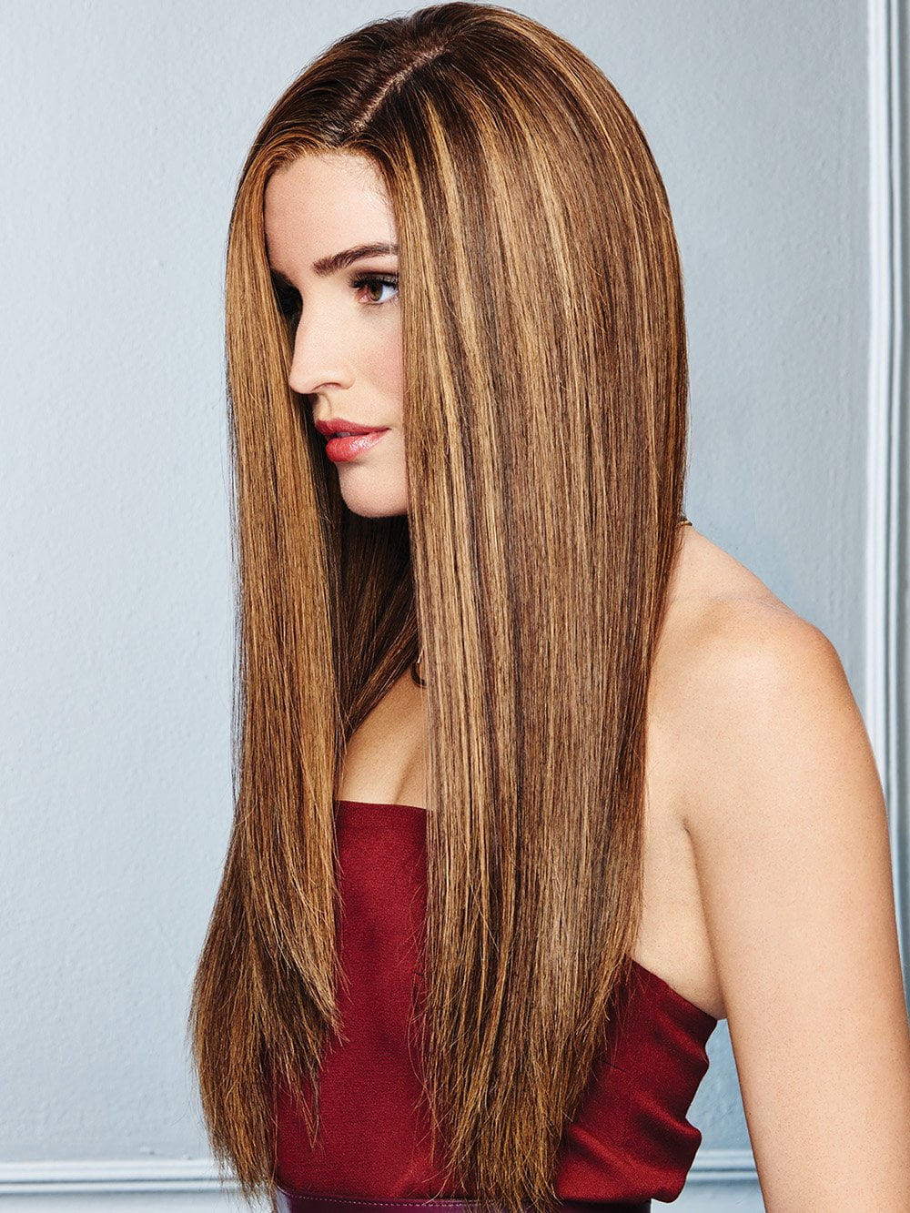 Glamour and More | Remy Human Hair Lace Front Wig (Hand-Tied) - Image 16