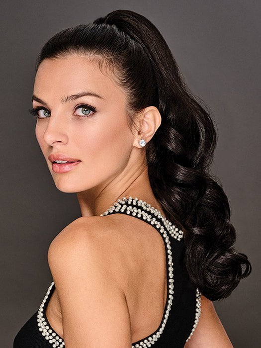 21 Soft Curls Claw Clip | Synthetic Ponytail - Image 2