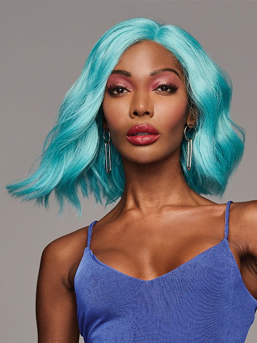 Blue Babe | Synthetic Lace Front Wig (Mono Part) - Image 5