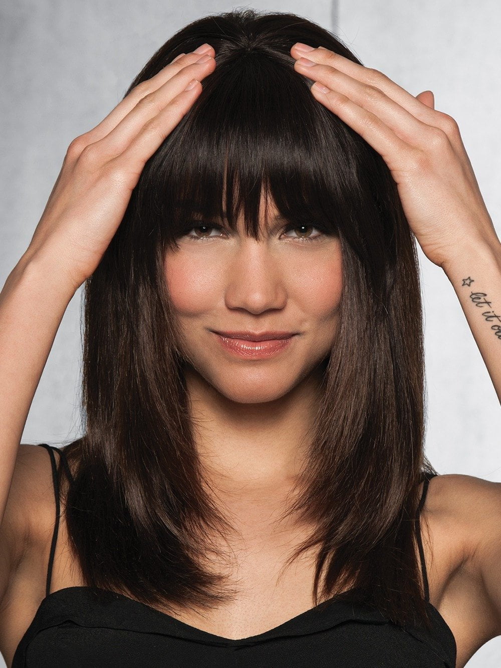 Clip-In Human Hair Fringe/Bang | Human Hair Bang (Clip In) - Image 4