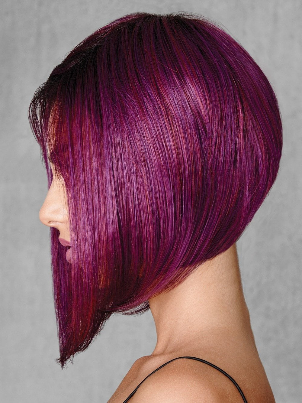 Midnight Berry | HF Synthetic Wig (Basic Cap) - Image 5