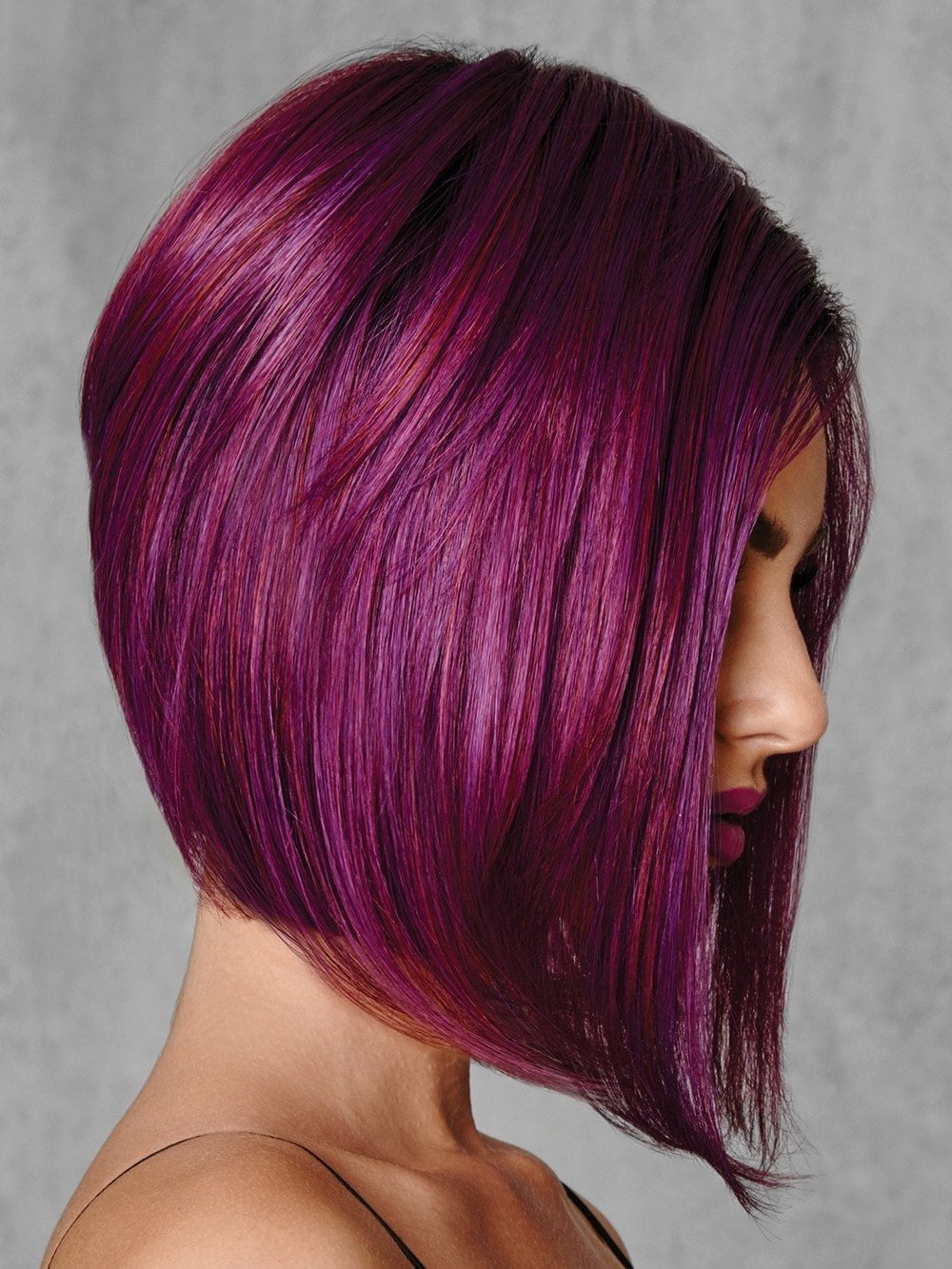 Midnight Berry | HF Synthetic Wig (Basic Cap) - Image 6