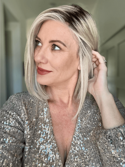Current Events | HF Synthetic Lace Front Wig (Mono Part) - Image 9
