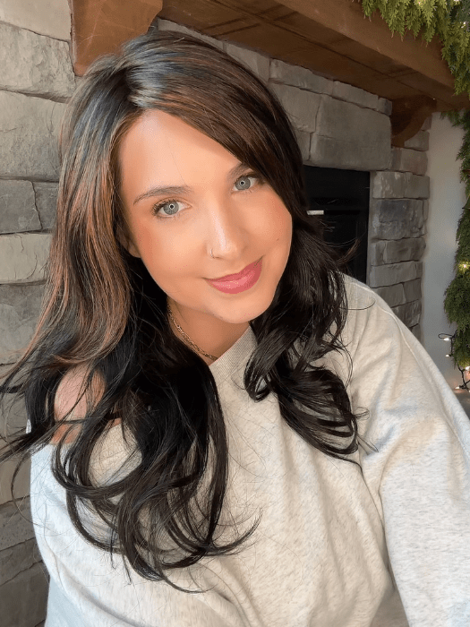 Amber Large | Synthetic Lace Front Wig (Mono Top) - Image 4