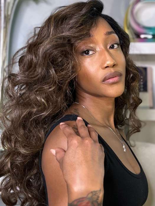 Laila | Synthetic Lace Front Wig (Mono Top) - Image 3