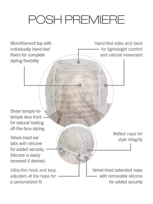 Posh Premiere | Synthetic Lace Front Wig (Hand-Tied) - Image 14