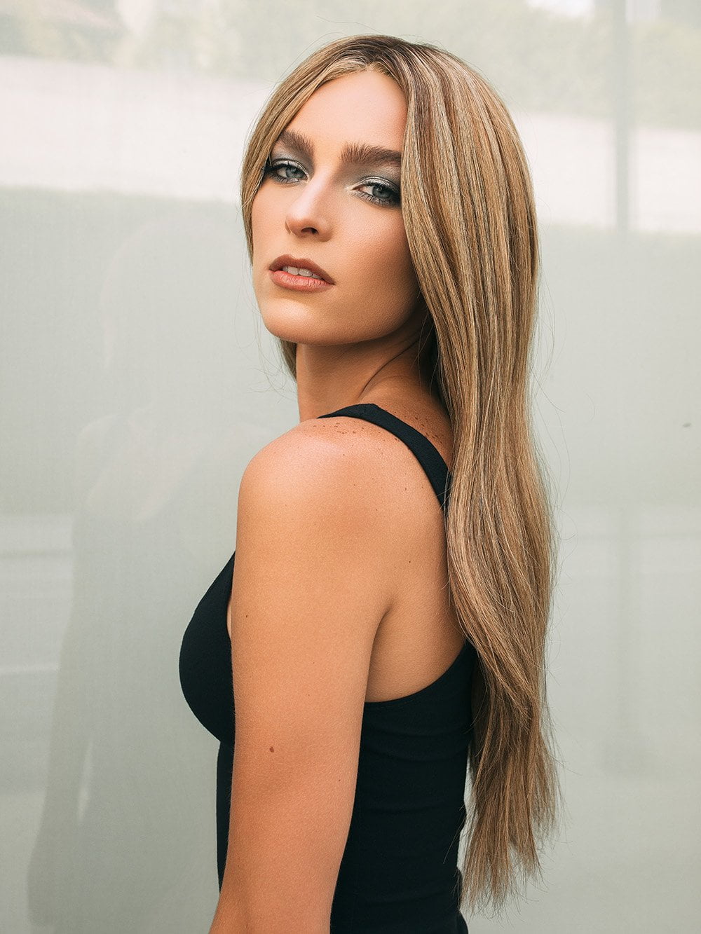 Glamour and More | Remy Human Hair Lace Front Wig (Hand-Tied) - Image 9