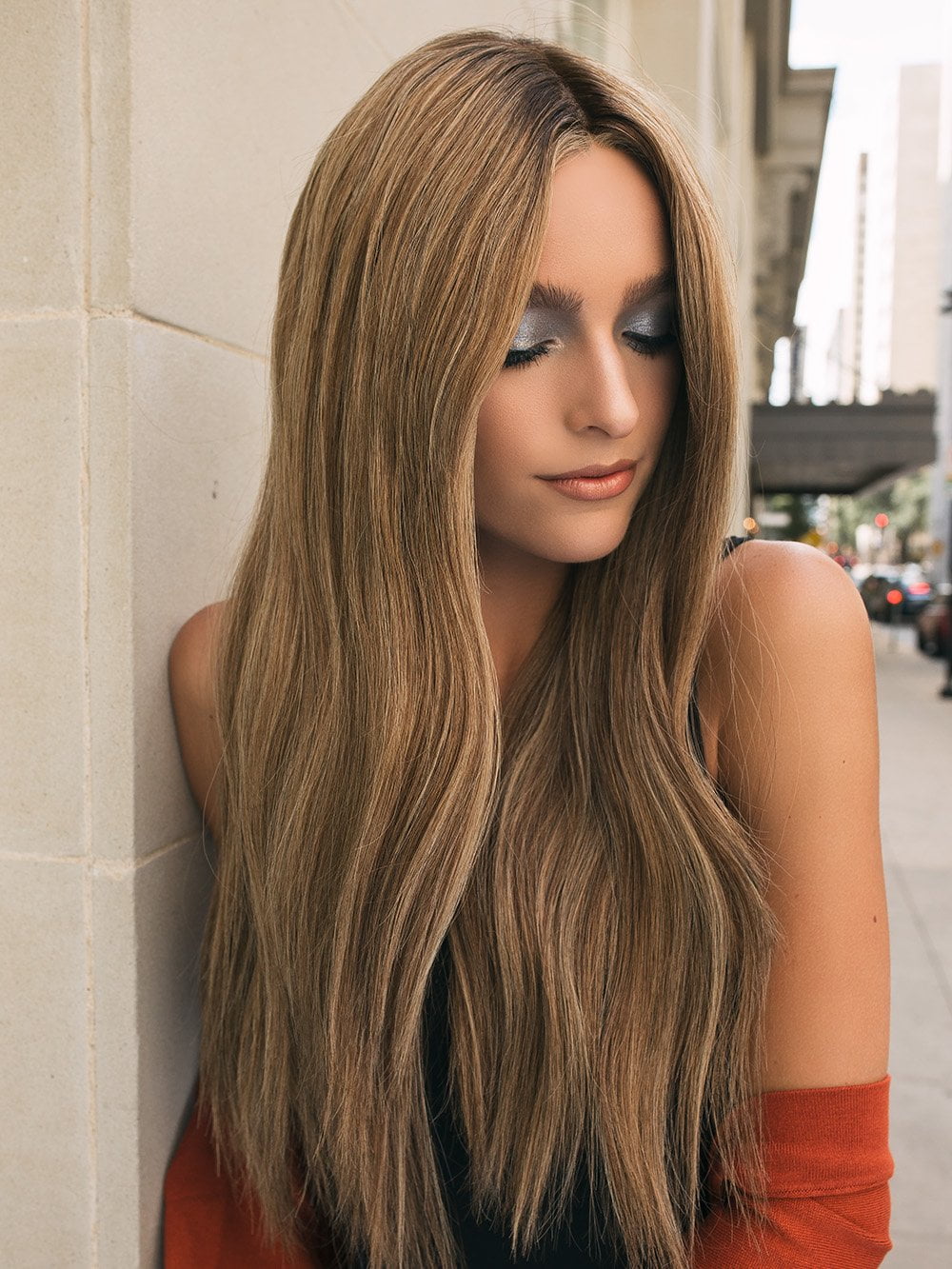 Glamour and More | Remy Human Hair Lace Front Wig (Hand-Tied) - Image 7