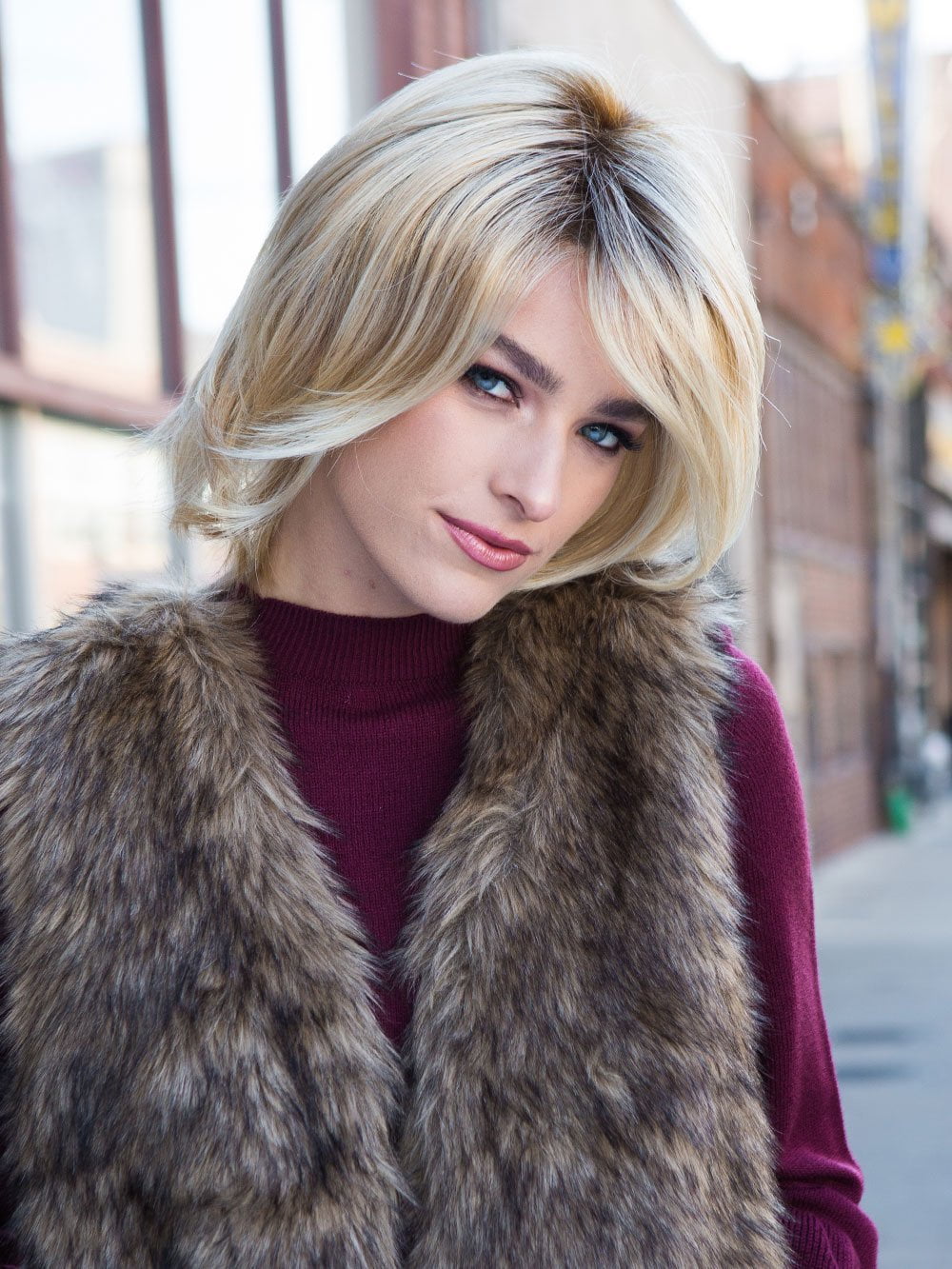 Play it Straight | Synthetic Lace Front Wig (Mono Part) - Image 13