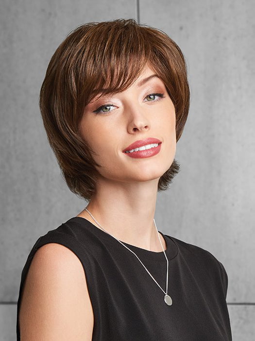 Top It Off With Fringe | Synthetic Hair Topper (Mono Crown) - Image 6