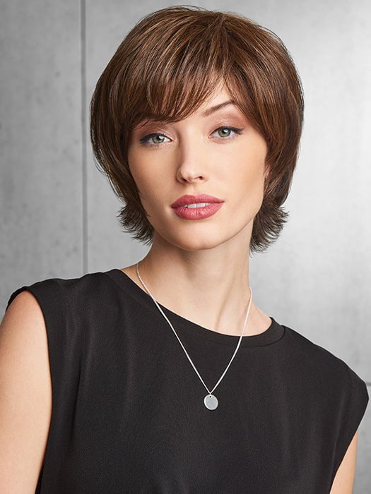 Top It Off With Fringe | Synthetic Hair Topper (Mono Crown) - Image 5