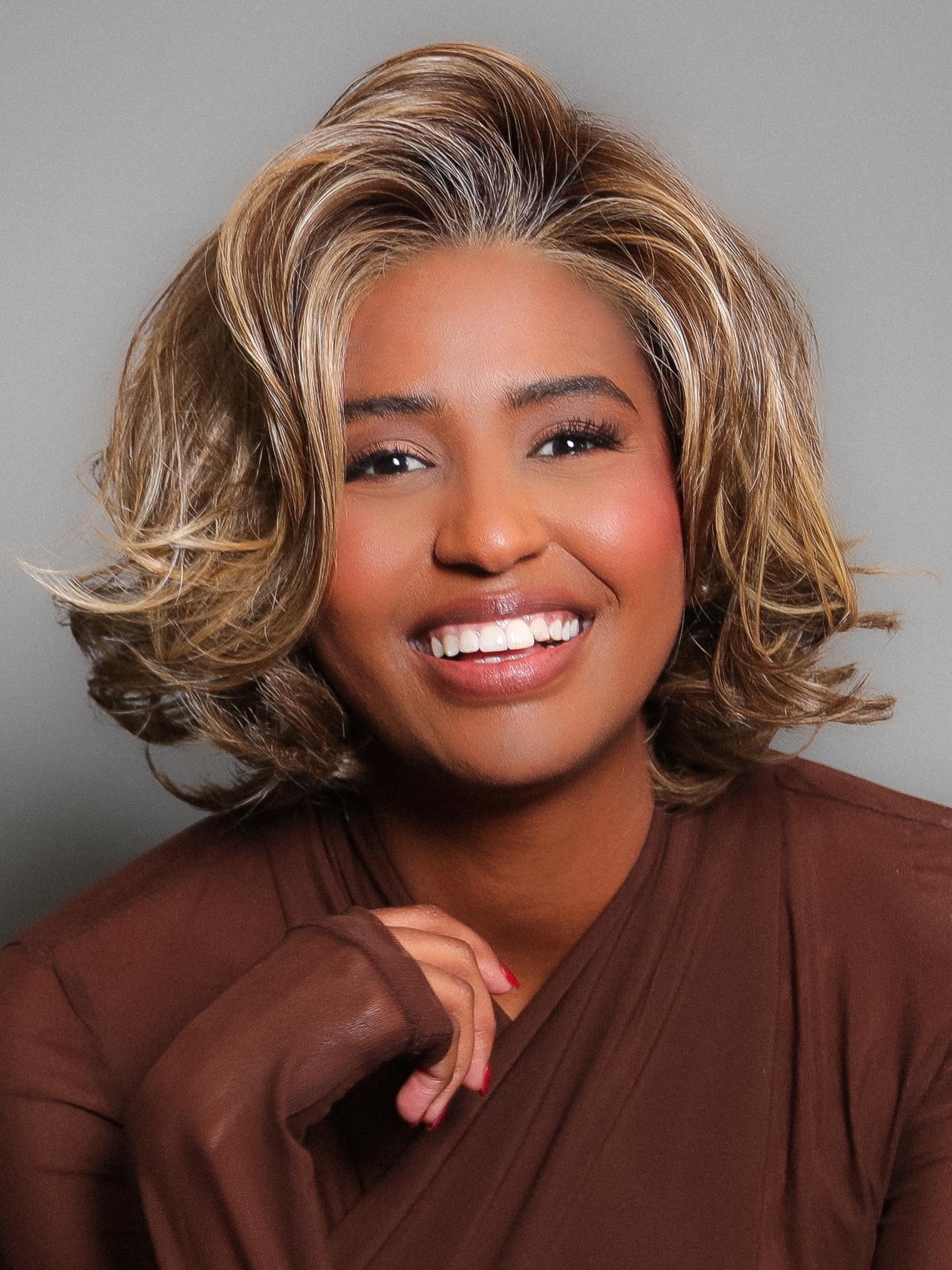 Crowd Pleaser | HF Synthetic Lace Front Wig (Mono Part) - Image 19