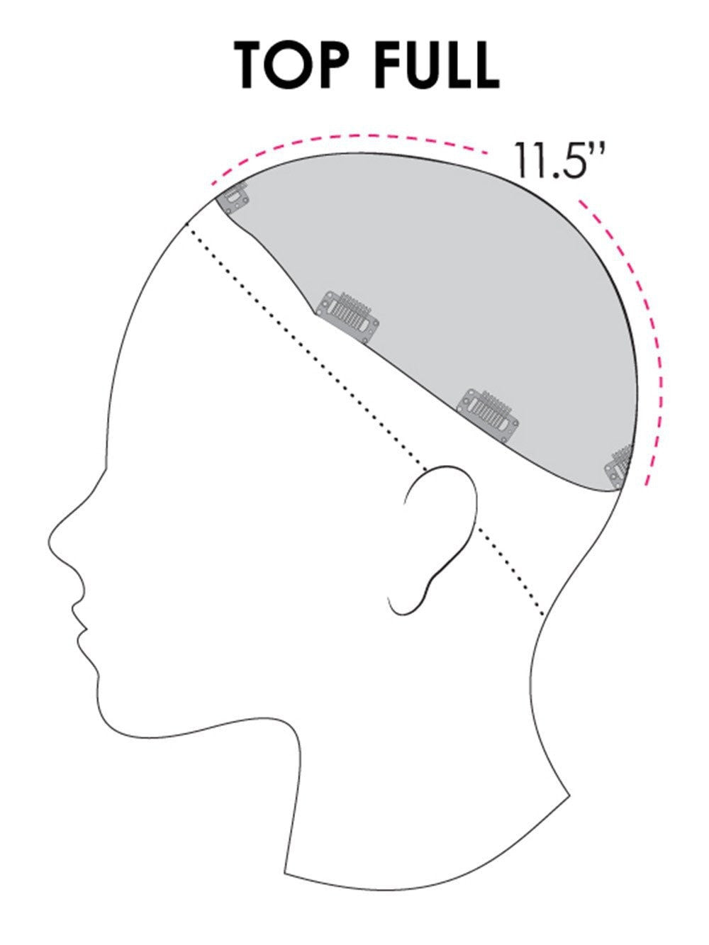Top Full 12 | Remy Human Hair Topper - Image 5