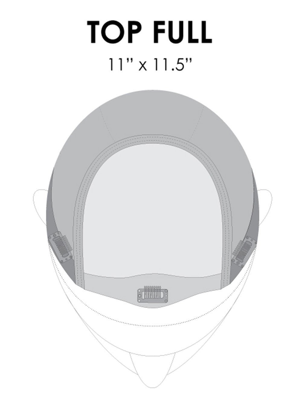 Top Full 18 | Remy Human Hair Topper - Image 6