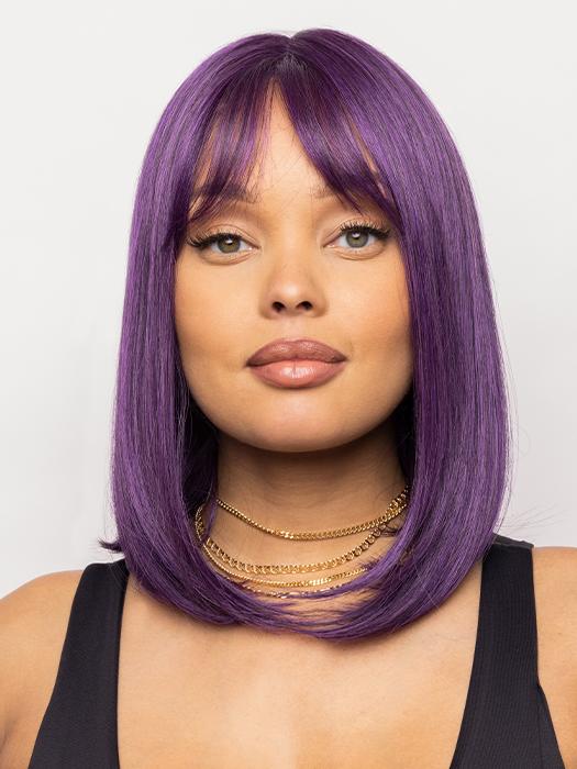 Mod Sleek | Synthetic Lace Front Wig (Mono Part) - Image 9