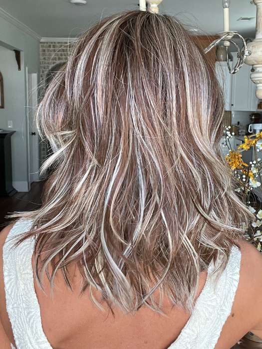 Dazzling Wavez | Synthetic Lace Front Wig (Mono Part) - Image 10