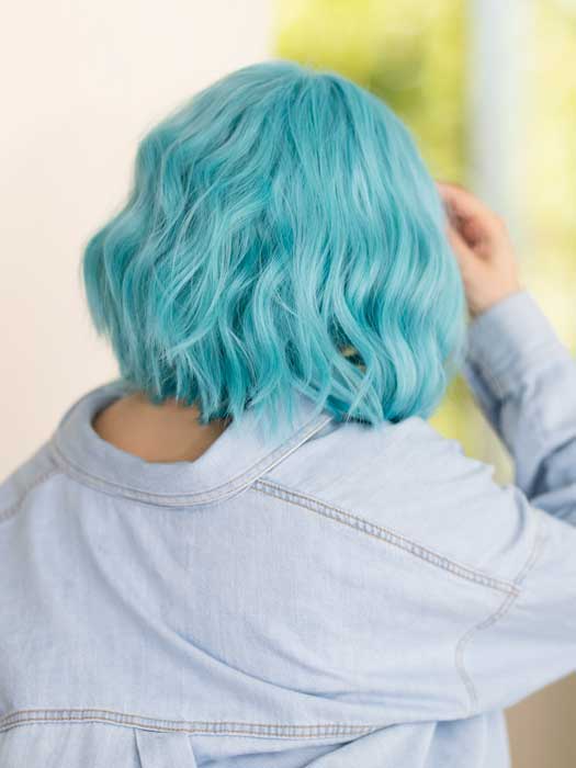 Blue Babe | Synthetic Lace Front Wig (Mono Part) - Image 4