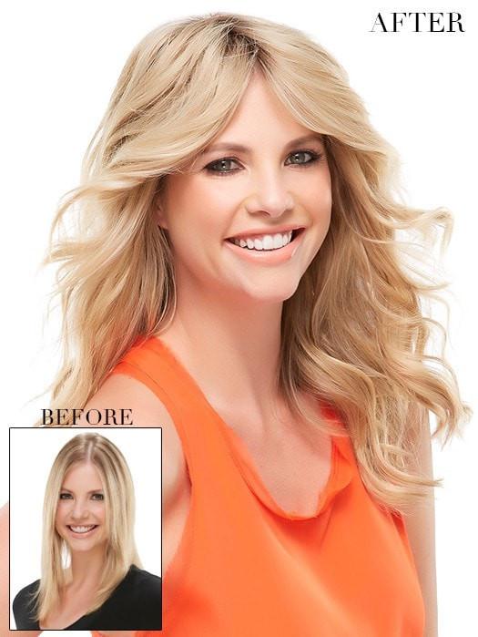 easiPart HH XL 12 | Remy Human Hair Topper (Mono Top) - Image 3