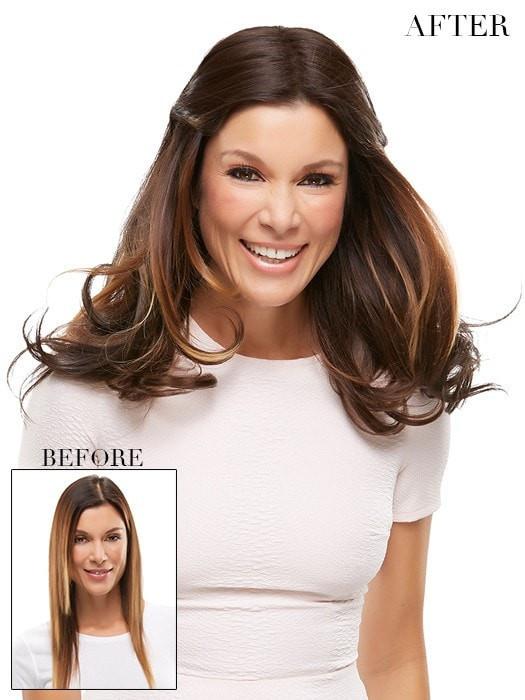 easiPart HD XL 18 | HF Synthetic Hair Topper (Mono Top) - Image 10