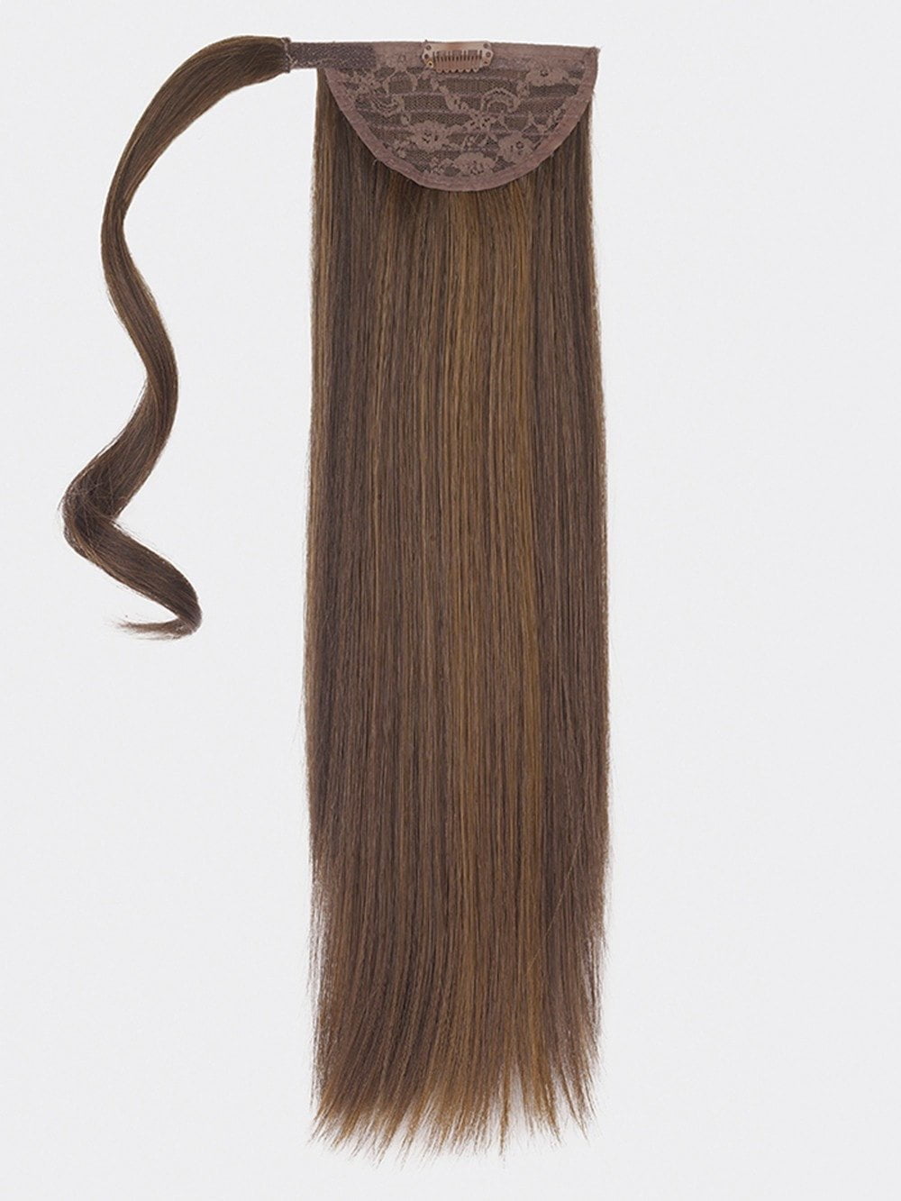 Aqua | Synthetic Ponytail (Wrap-Around) - Image 3