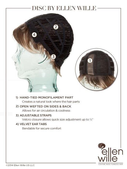 Disc | Synthetic Wig (Mono Part) - Image 25