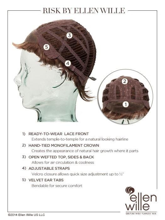 Risk | Synthetic Lace Front Wig (Mono Crown) - Image 33
