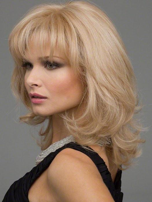Danielle | Human Hair/ Synthetic Blend Lace Front Wig (Mono Top) - Image 8