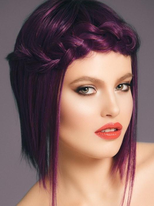 Midnight Berry | HF Synthetic Wig (Basic Cap) - Image 8