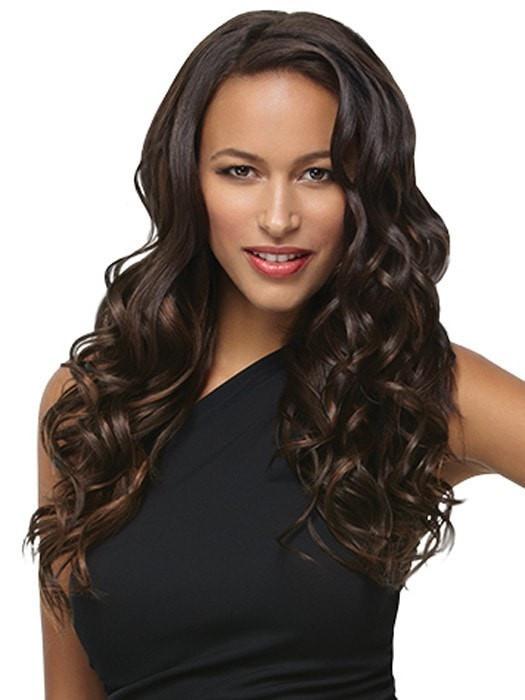 18 Wavy HF Synthetic Hair Extensions Kit (8 Piece) - Image 7